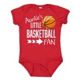 thumbnail image 1 of Inktastic Auntie's Little Basketball Fan Boys or Girls Baby Bodysuit, 1 of 5