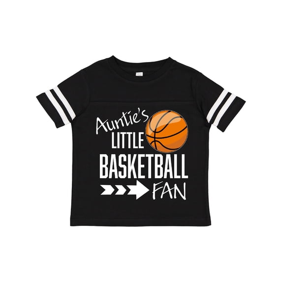 Inktastic Auntie's Little Basketball Fan Boys or Girls Toddler T-Shirt
