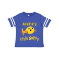 thumbnail image 1 of Inktastic Auntie's Little Guppy- cute yellow fish Boys or Girls Toddler T-Shirt, 1 of 5