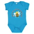 thumbnail image 1 of Inktastic Auntie's Little Honeybee Boys or Girls Baby Bodysuit, 1 of 5