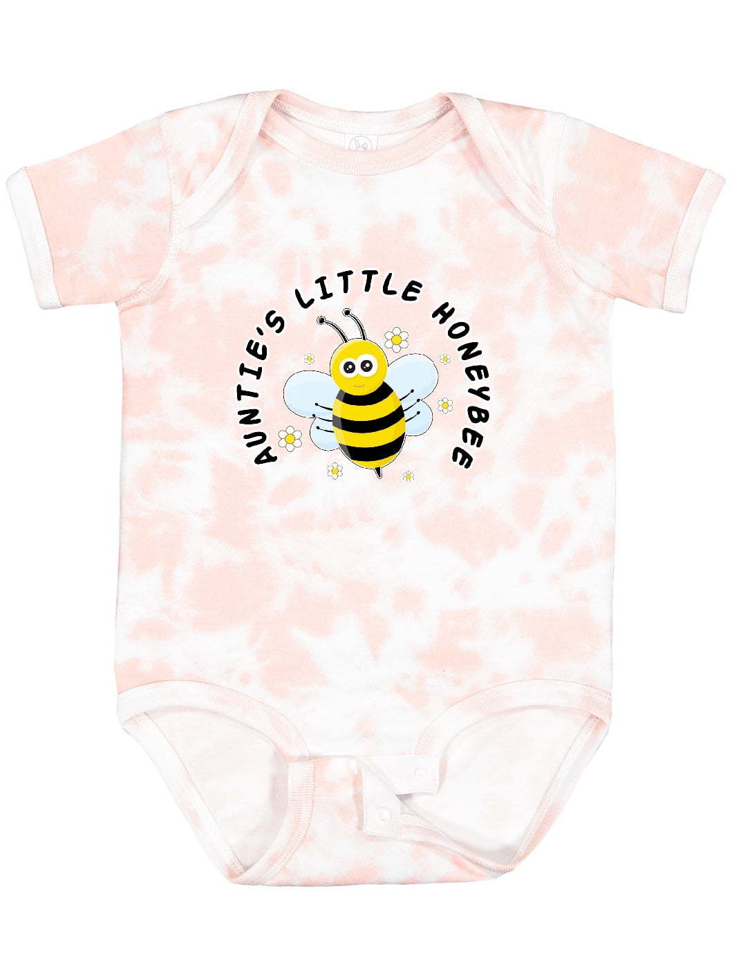 Inktastic Auntie's Little Honeybee Boys or Girls Baby Bodysuit