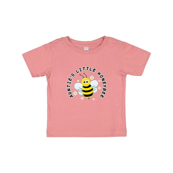 Inktastic Auntie's Little Honeybee Boys or Girls Baby T-Shirt