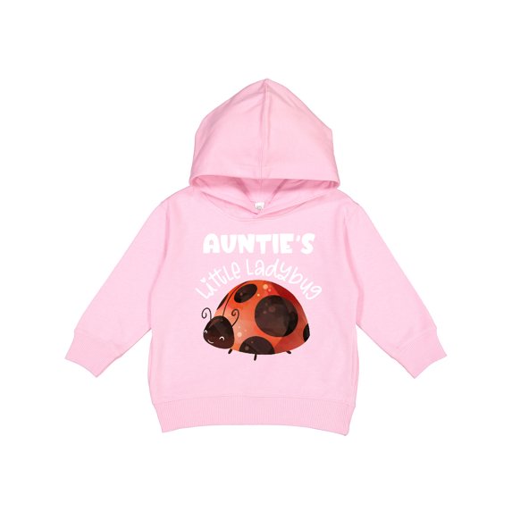 Inktastic Auntie's Little Ladybug Toddler Hoodie