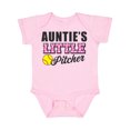 thumbnail image 1 of Inktastic Auntie's Little Pitcher Softball Girls Baby Bodysuit, 1 of 5