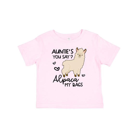 Inktastic Auntie's You Say Alpaca My Bags Boys or Girls Baby T-Shirt