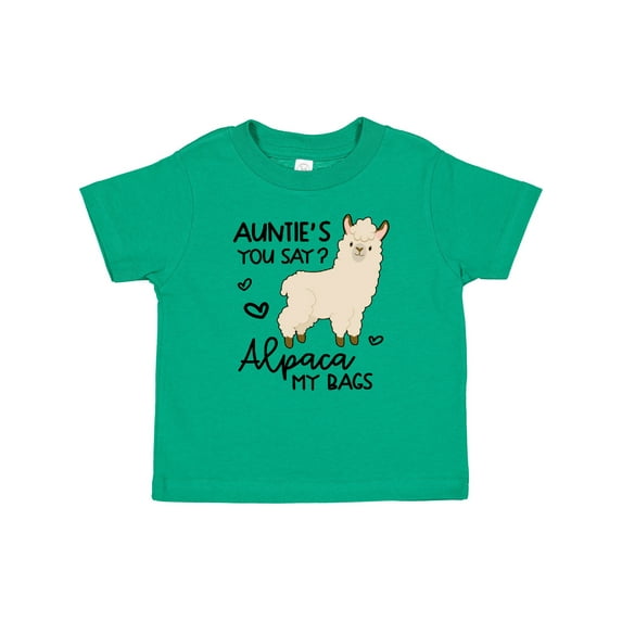 Inktastic Auntie's You Say Alpaca My Bags Boys or Girls Baby T-Shirt