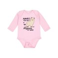 thumbnail image 1 of Inktastic Auntie's You Say Alpaca My Bags Boys or Girls Long Sleeve Baby Bodysuit, 1 of 5