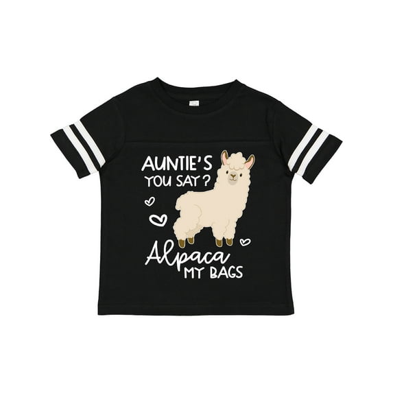 Inktastic Auntie's You Say Alpaca My Bags Boys or Girls Toddler T-Shirt