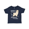 thumbnail image 1 of Inktastic Auntie's You Say Alpaca My Bags Boys or Girls Toddler T-Shirt, 1 of 5