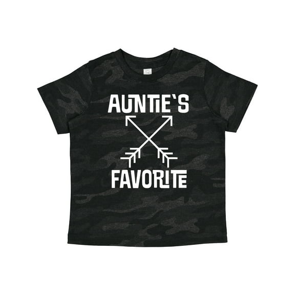 Inktastic Aunties Favorite Niece Nephew Boys or Girls Toddler T-Shirt