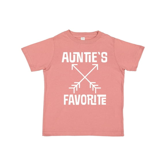 Inktastic Aunties Favorite Niece Nephew Boys or Girls Toddler T-Shirt