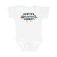 thumbnail image 1 of Inktastic Aunties Little Cowboy with Cowboy Hat and Boots Boys Baby Bodysuit, 1 of 5