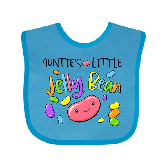 Inktastic Aunties Little Jellybean Cute Easter Candy Boys or Girls Baby Bib