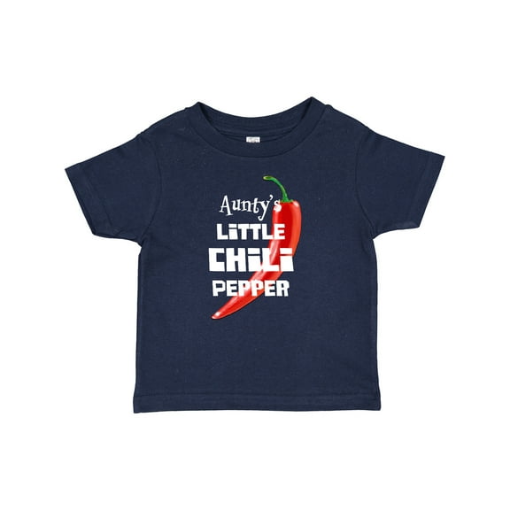 Inktastic Aunty's Little Chili Pepper Boys or Girls Baby T-Shirt