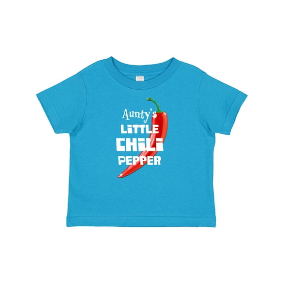 Inktastic Aunty's Little Chili Pepper Boys or Girls Baby T-Shirt