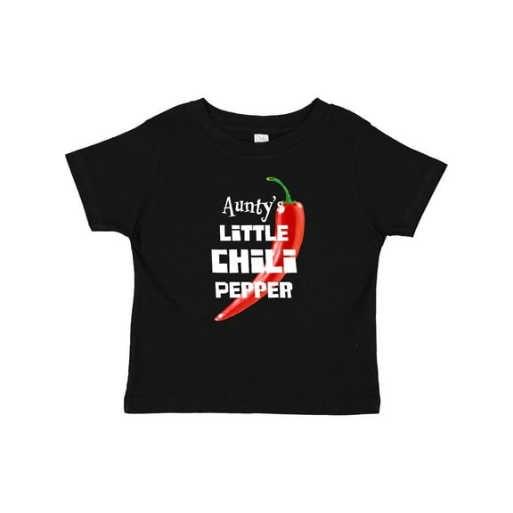 Inktastic Aunty's Little Chili Pepper Boys or Girls Baby T-Shirt