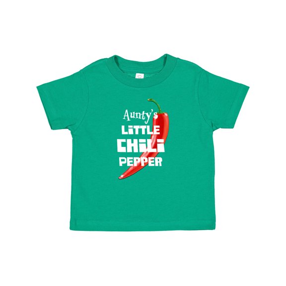 Inktastic Aunty's Little Chili Pepper Boys or Girls Baby T-Shirt