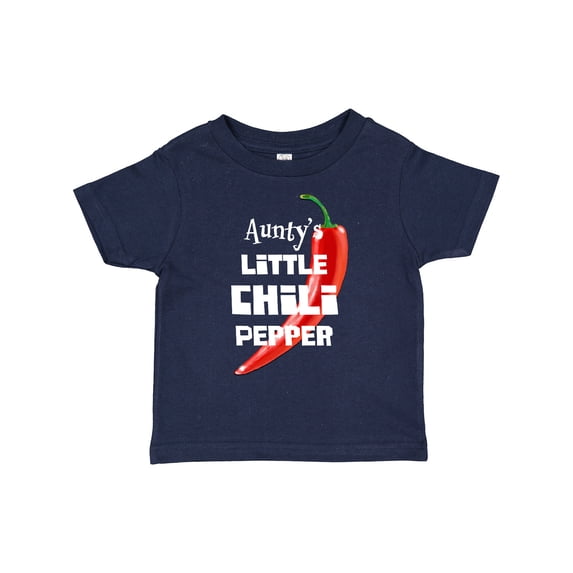 Inktastic Aunty's Little Chili Pepper Boys or Girls Toddler T-Shirt
