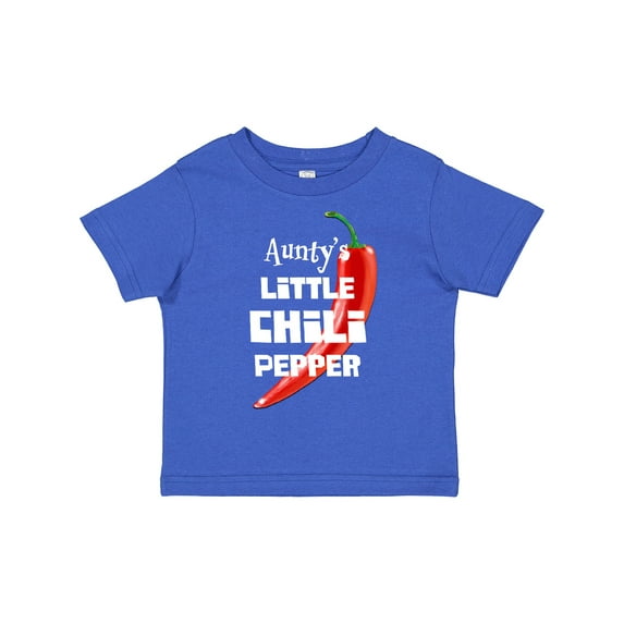 Inktastic Aunty's Little Chili Pepper Boys or Girls Toddler T-Shirt