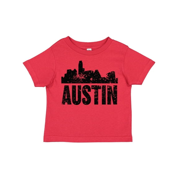 Inktastic Austin Skyline Grunge Boys or Girls Toddler T-Shirt