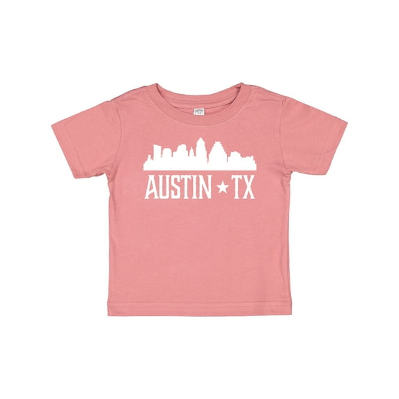 Inktastic Austin Texas Skyline Silhouette TX City Boys or Girls Baby T-Shirt