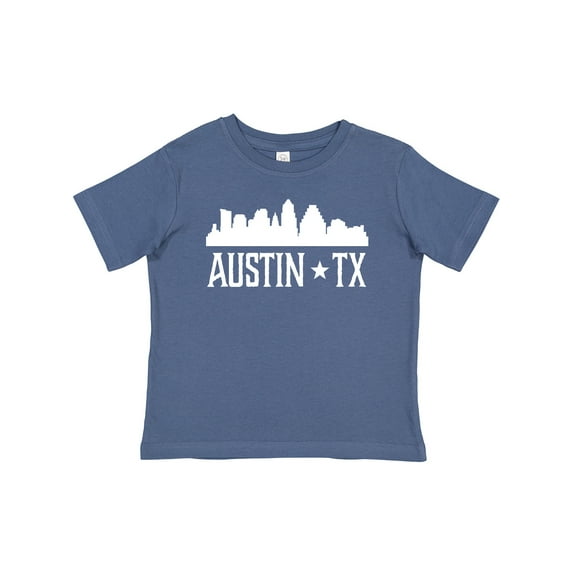 Inktastic Austin Texas Skyline Silhouette TX City Boys or Girls Baby T-Shirt
