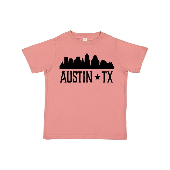 Inktastic Austin Texas Skyline Silhouette TX City Boys or Girls Toddler T-Shirt