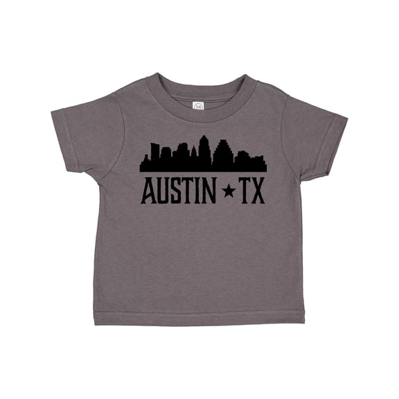 Inktastic Austin Texas Skyline Silhouette TX City Boys or Girls Toddler T-Shirt