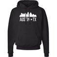thumbnail image 1 of Inktastic Austin Texas Skyline Silhouette Tx City Adult Hoodie Sweatshirt, 1 of 4