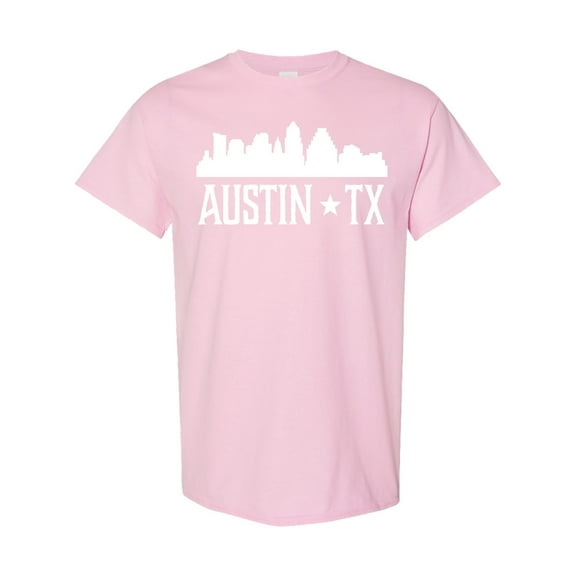 Inktastic Austin Texas Skyline Silhouette Tx City T-Shirt