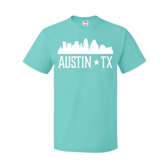 Inktastic Austin Texas Skyline Silhouette Tx City T-Shirt