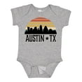 thumbnail image 1 of Inktastic Austin Texas Skyline Vintage Boys or Girls Baby Bodysuit, 1 of 5