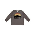 thumbnail image 1 of Inktastic Austin Texas Skyline Vintage Boys or Girls Long Sleeve Toddler T-Shirt, 1 of 5