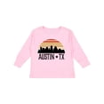 thumbnail image 1 of Inktastic Austin Texas Skyline Vintage Boys or Girls Long Sleeve Toddler T-Shirt, 1 of 5