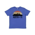 thumbnail image 1 of Inktastic Austin Texas Skyline Vintage Youth T-Shirt, 1 of 5