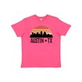 thumbnail image 1 of Inktastic Austin Texas Skyline Vintage Youth T-Shirt, 1 of 5