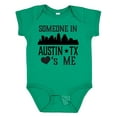 thumbnail image 1 of Inktastic Austin Texas Someone Loves Me Skyline Boys or Girls Baby Bodysuit, 1 of 5