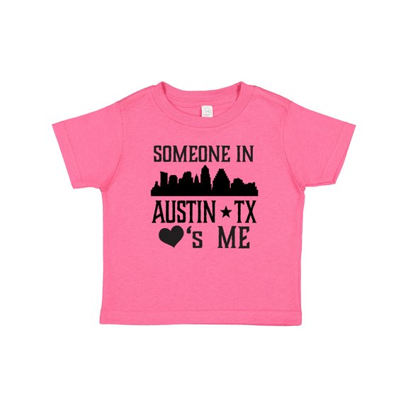 Inktastic Austin Texas Someone Loves Me Skyline Boys or Girls Baby T-Shirt
