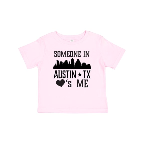 Inktastic Austin Texas Someone Loves Me Skyline Boys or Girls Baby T-Shirt