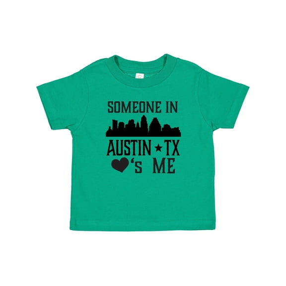 Inktastic Austin Texas Someone Loves Me Skyline Boys or Girls Baby T-Shirt