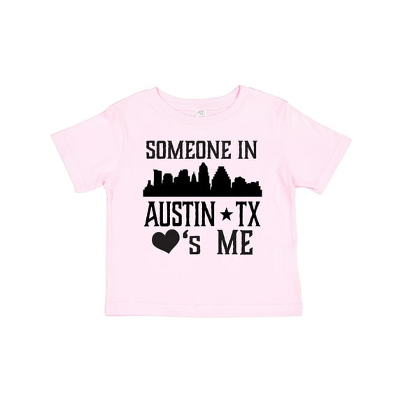 Inktastic Austin Texas Someone Loves Me Skyline Boys or Girls Toddler T-Shirt