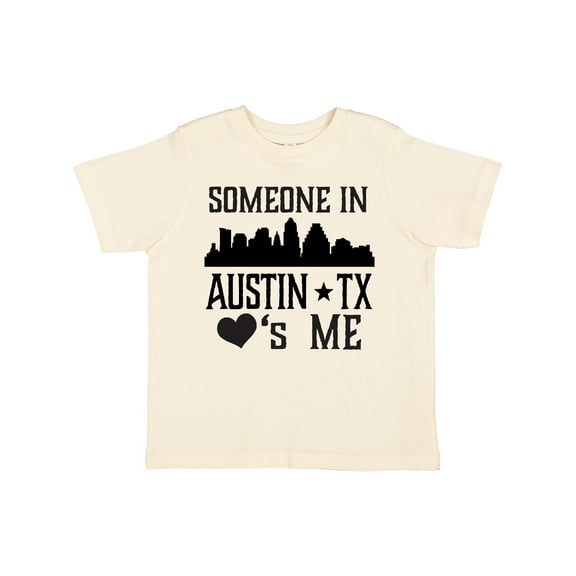 Inktastic Austin Texas Someone Loves Me Skyline Boys or Girls Toddler T-Shirt