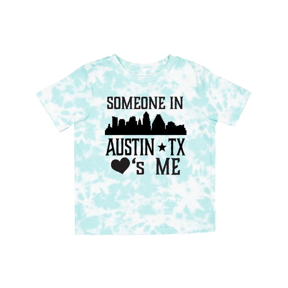 Inktastic Austin Texas Someone Loves Me Skyline Boys or Girls Toddler T-Shirt