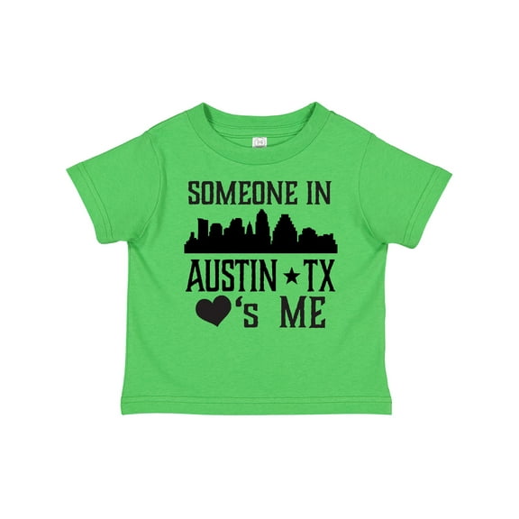 Inktastic Austin Texas Someone Loves Me Skyline Boys or Girls Toddler T-Shirt
