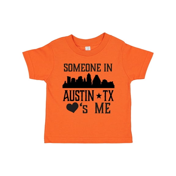 Inktastic Austin Texas Someone Loves Me Skyline Boys or Girls Toddler T-Shirt