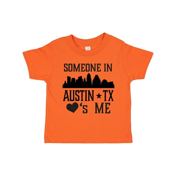 Inktastic Austin Texas Someone Loves Me Skyline Boys or Girls Toddler T-Shirt