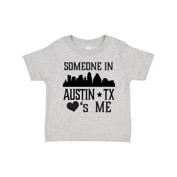 Inktastic Austin Texas Someone Loves Me Skyline Boys or Girls Toddler T-Shirt