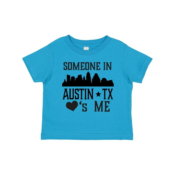 Inktastic Austin Texas Someone Loves Me Skyline Boys or Girls Toddler T-Shirt