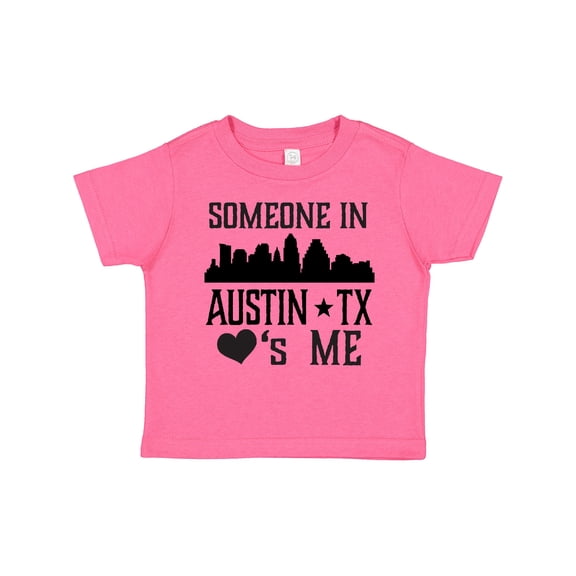 Inktastic Austin Texas Someone Loves Me Skyline Boys or Girls Toddler T-Shirt