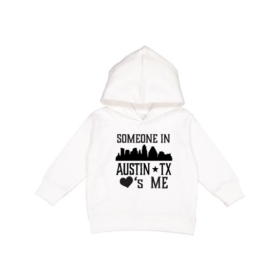 Inktastic Austin Texas Someone Loves Me Skyline Toddler Hoodie